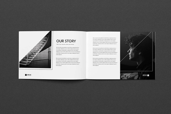 Light Architecture Brochure in Brochure Templates - product preview 5