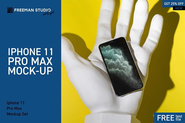 iPhone 11 Pro Max Mock-Up Set