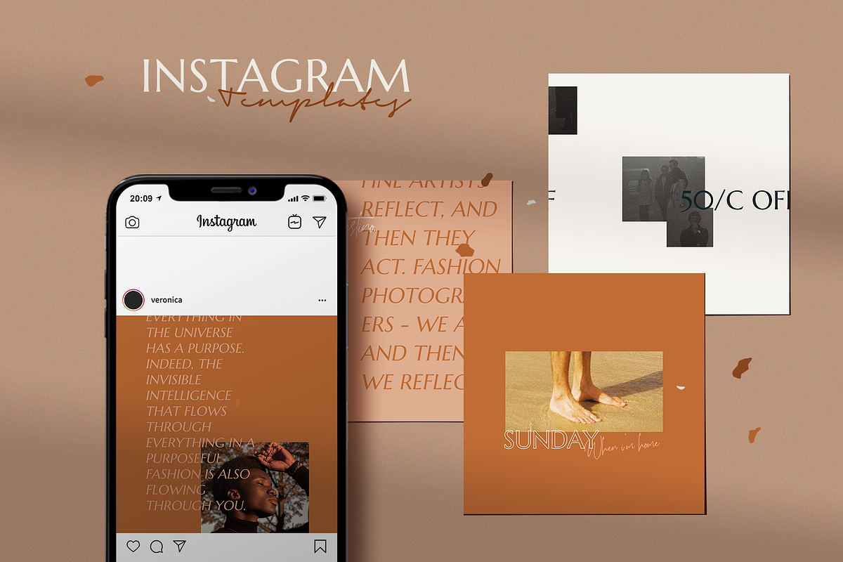Veronica - Instagram Template in Instagram Templates - product preview 8