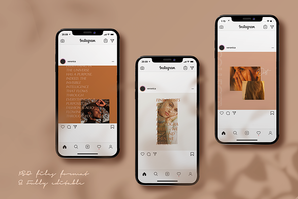 Veronica - Instagram Template in Instagram Templates - product preview 2