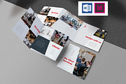 Business Company Square Trifold