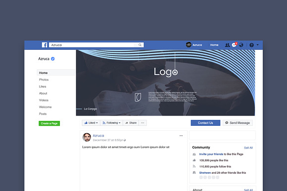 Coentool Facebook Cover Templates in Facebook Templates - product preview 7