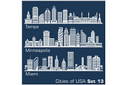 Cities of USA - Tampa, Minneapolis