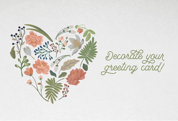Romantic couples & Flowers in Illustrations - product preview 3