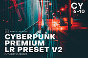 Cyberpunk Futuristic Lightroom 2