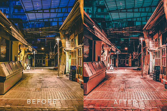 Cyberpunk Futuristic Lightroom 2 in Add-Ons - product preview 1