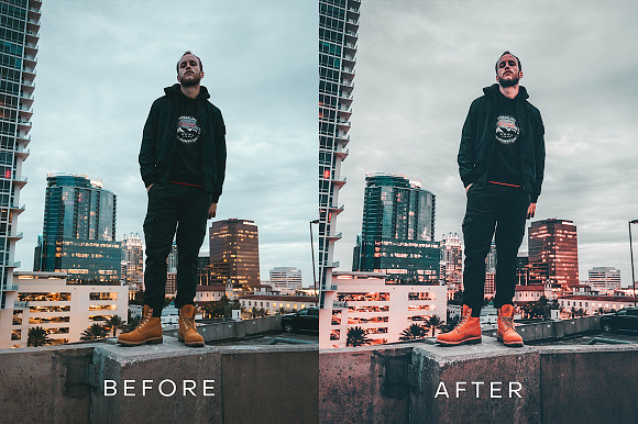 Cyberpunk Futuristic Lightroom 2 in Add-Ons - product preview 3