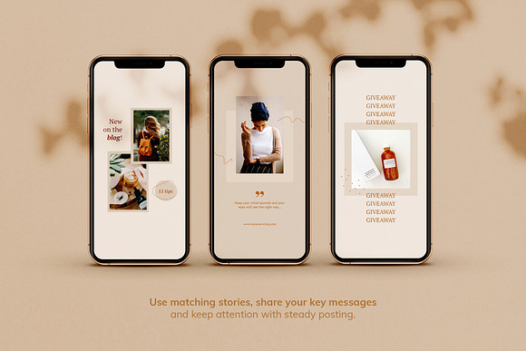 Instagram Pack / Kayla in Instagram Templates - product preview 3