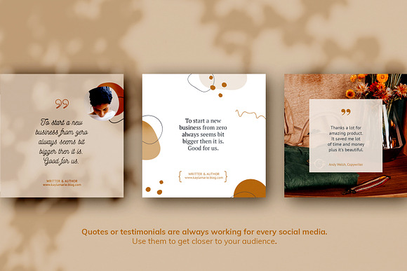 Instagram Pack / Kayla in Instagram Templates - product preview 4