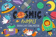 Space animals collection