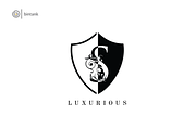 Luxury Shield S Letter Logo