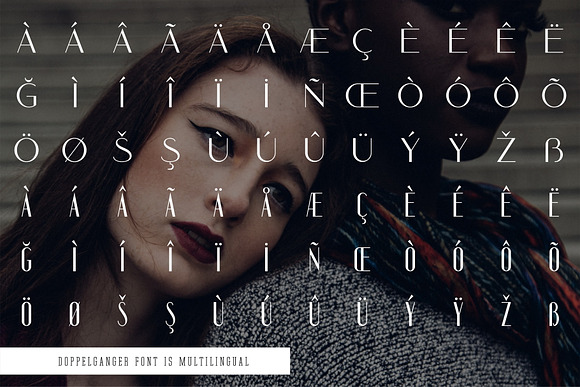 Doppelganger - Modern Sans Serif in Display Fonts - product preview 7