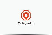 Octagon Pin Logo