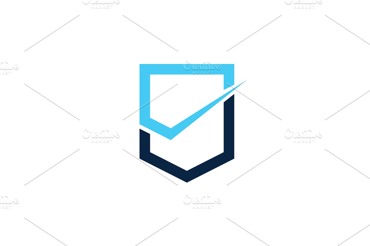 check shield logo vector icon in Logo Templates - product preview 8