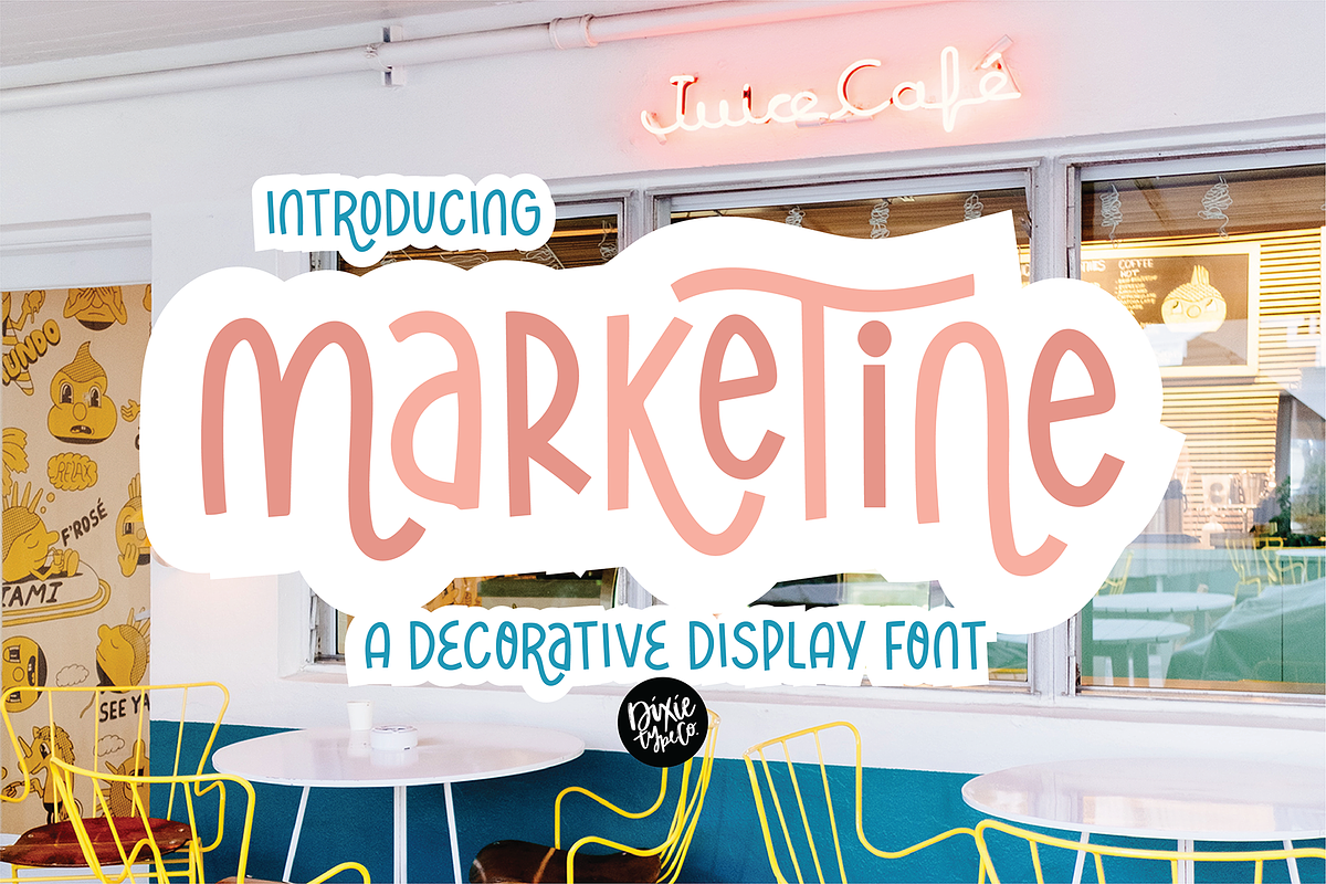 MARKETINE a Trendy Display Font in Display Fonts - product preview 8