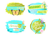 Only Today Spring Sale Labels with