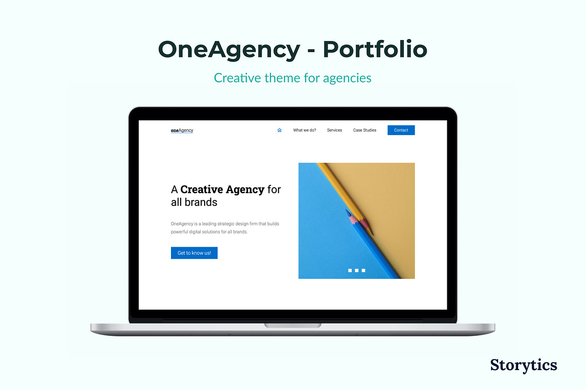 OneAgency - Portfolio in HTML/CSS Themes - product preview 8