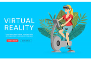 Virtual augmented reality vector
