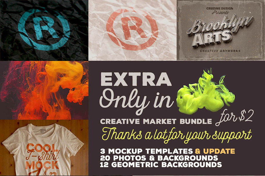 Extra Bundle Only On CM in Mockup Templates - product preview 8