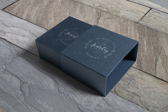 Jewelry Packaging Box Mockups in Product Mockups - product preview 2