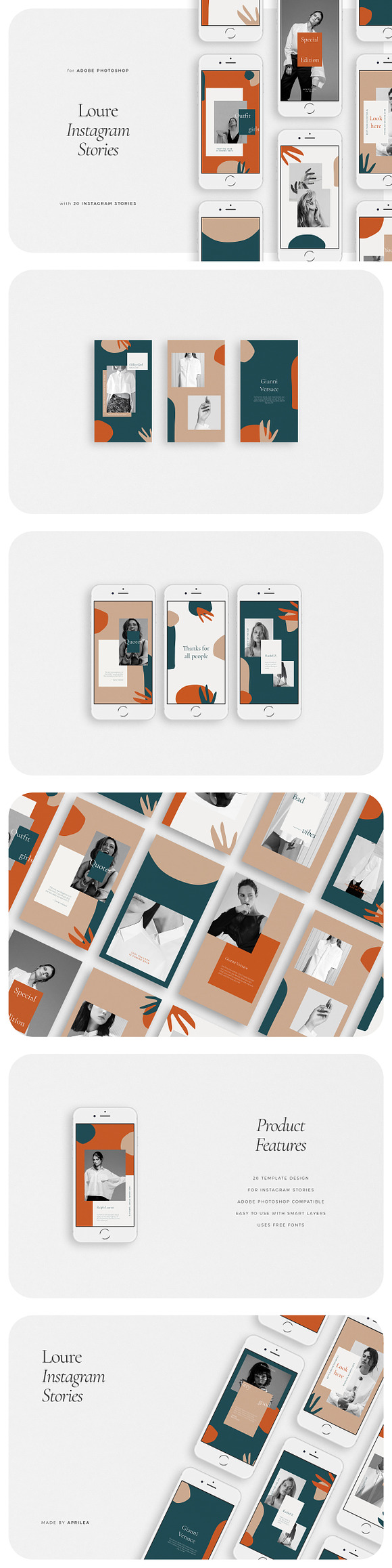 LOURE Instagram Stories in Instagram Templates - product preview 2
