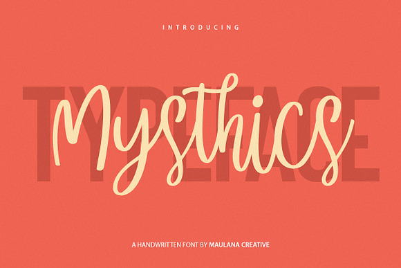 Mysthics - Font Duo Script Sans Type in Script Fonts - product preview 10