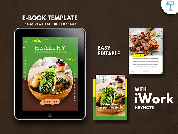 UPDATE! v2.4 eBook Template Keynote in Brochure Templates - product preview 19
