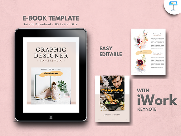 UPDATE! v2.4 eBook Template Keynote in Brochure Templates - product preview 22