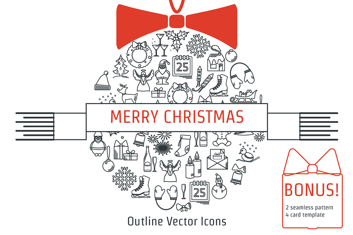 Christmas Icon in Christmas Icons - product preview 8