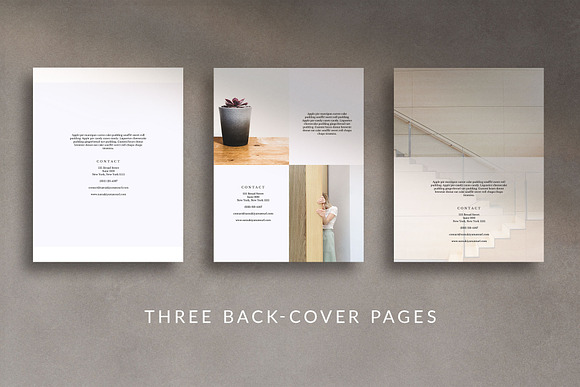 eBook/Magazine Canva Template- Washi in Magazine Templates - product preview 6
