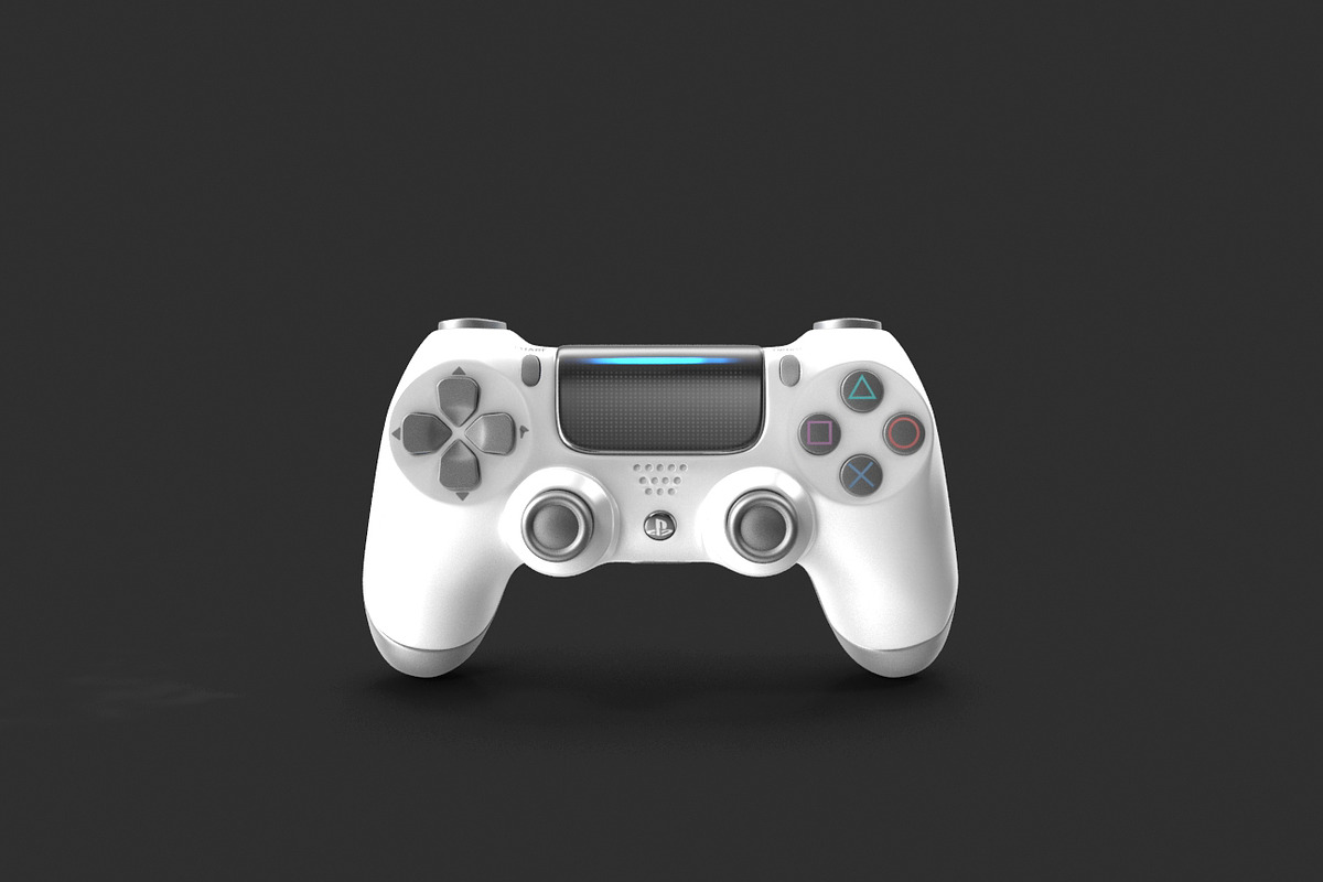 DualShock 4 Controller - White in Electronics - product preview 8