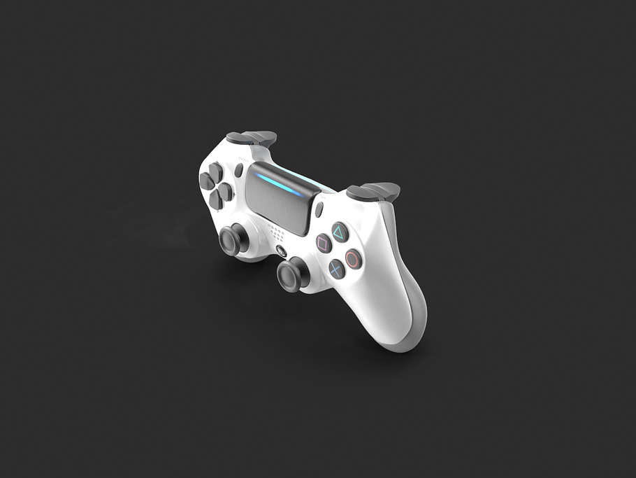 DualShock 4 Controller - White in Electronics - product preview 2