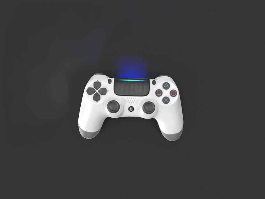DualShock 4 Controller - White in Electronics - product preview 3