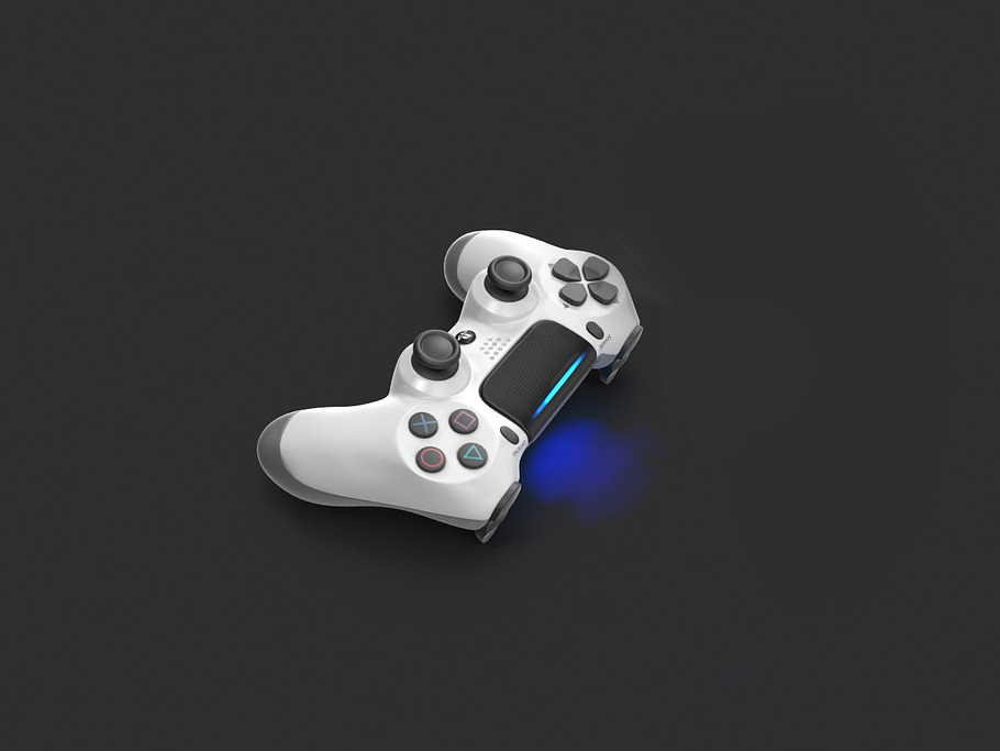 DualShock 4 Controller - White in Electronics - product preview 5