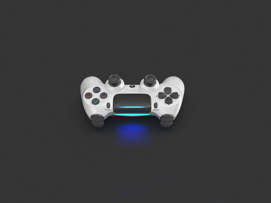 DualShock 4 Controller - White in Electronics - product preview 6