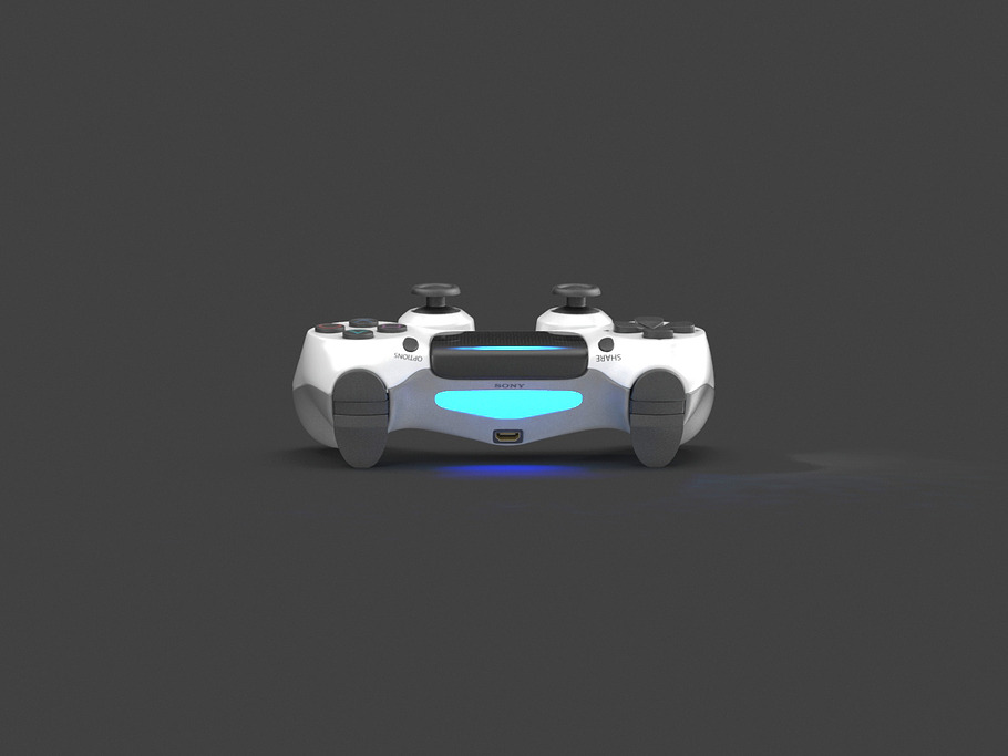 DualShock 4 Controller - White in Electronics - product preview 7