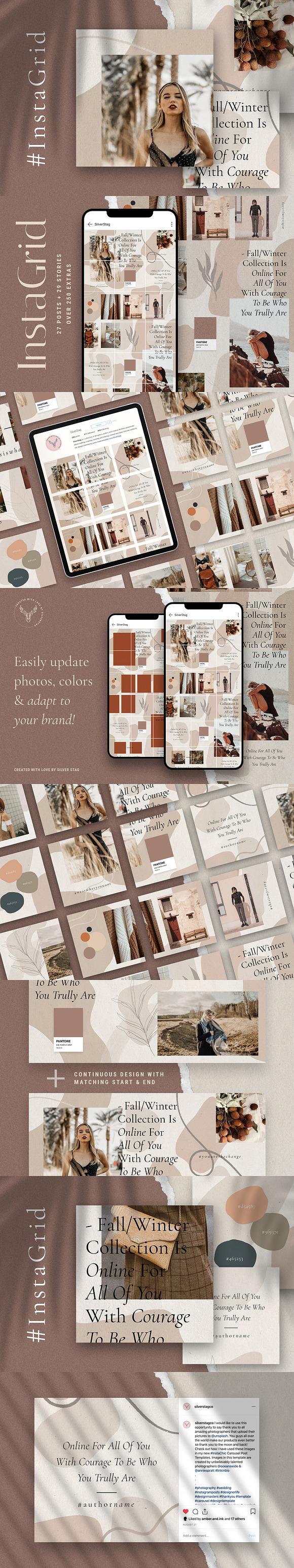 #InstaGrid 11 - Instagram Puzzle in Instagram Templates - product preview 10