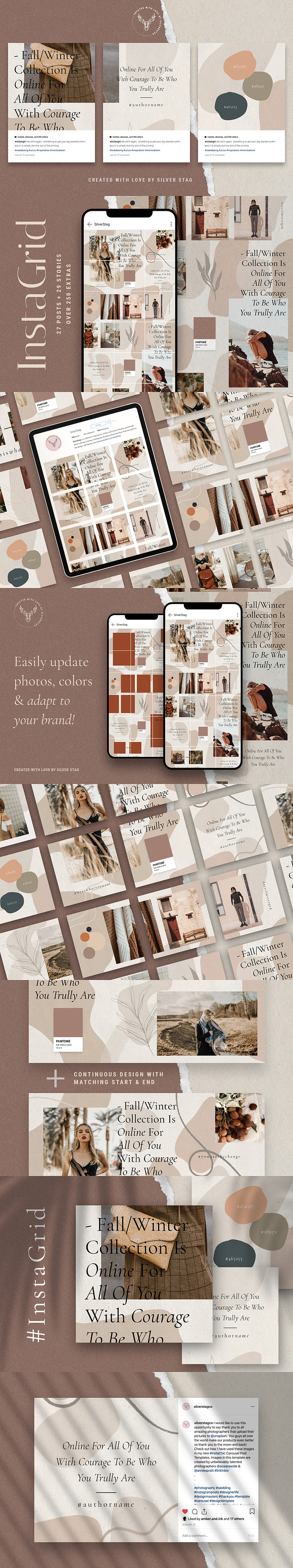 #InstaGrid 11 - Instagram Puzzle in Instagram Templates - product preview 20