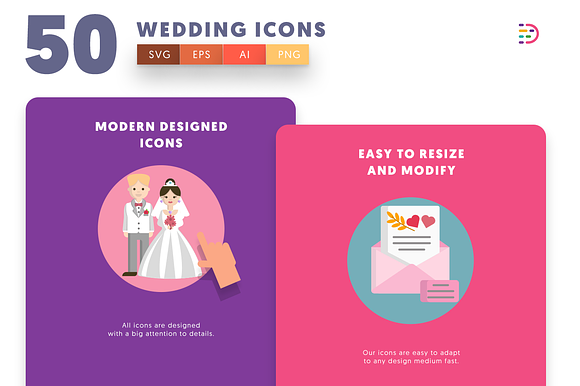 Wedding Icons in Icons - product preview 3
