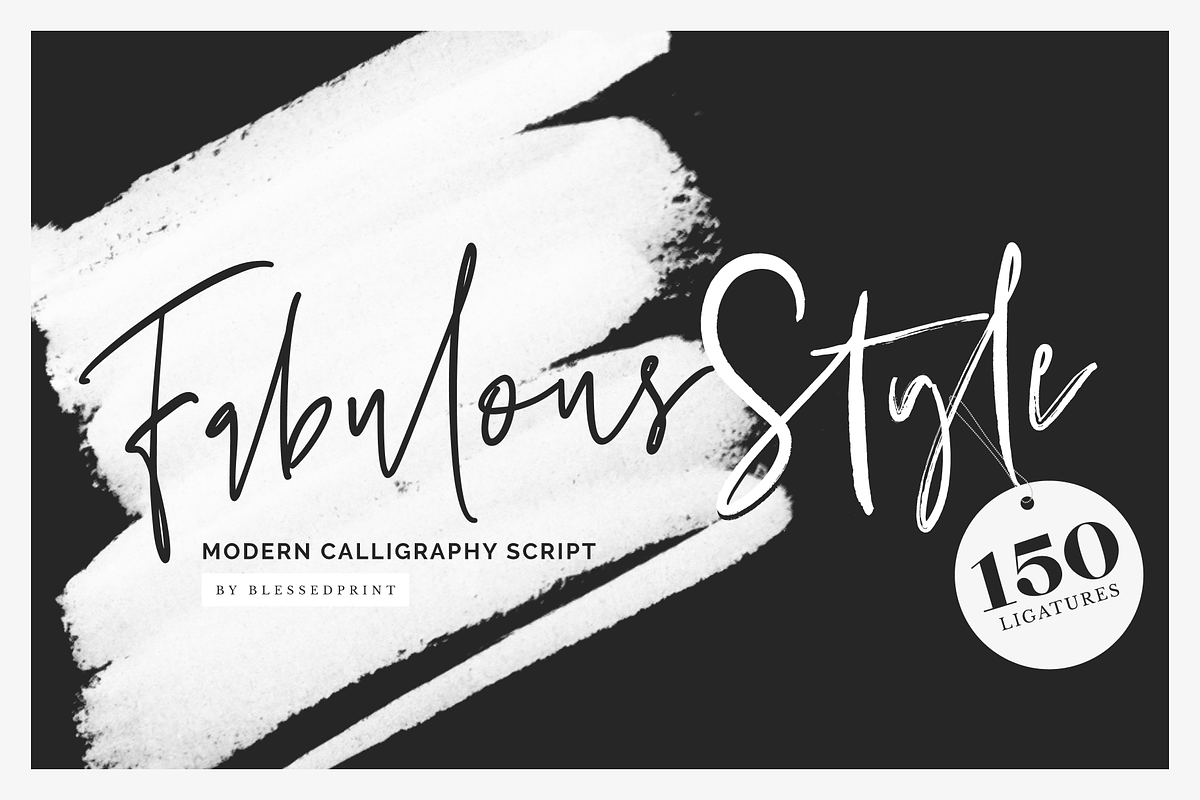 Fabulous Style in Script Fonts - product preview 8