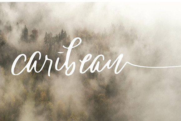 caribean font in Script Fonts - product preview 1