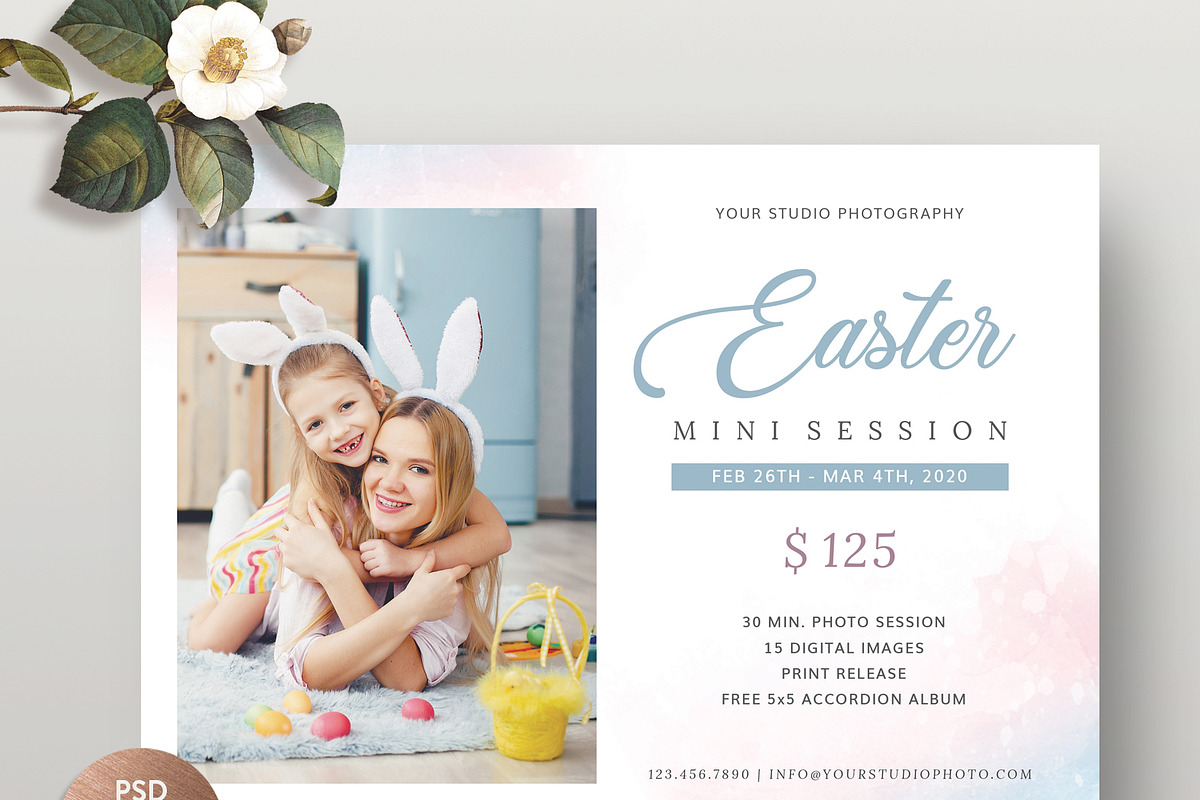 Easter Mini Session MS056 in Flyer Templates - product preview 8