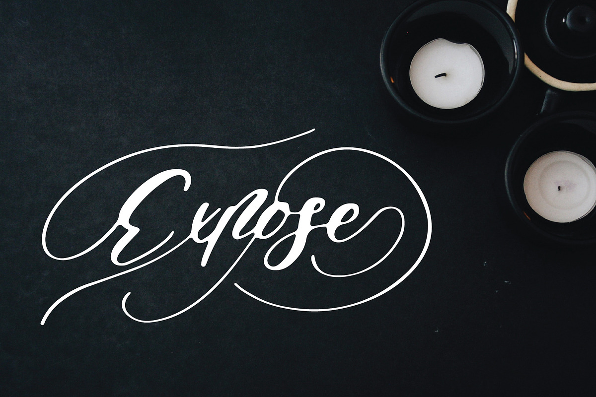 expose font in Script Fonts - product preview 8
