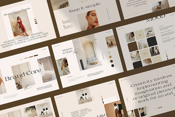 Brand Boards in Presentation Templates - product preview 1
