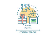 Referral prizes concept icon