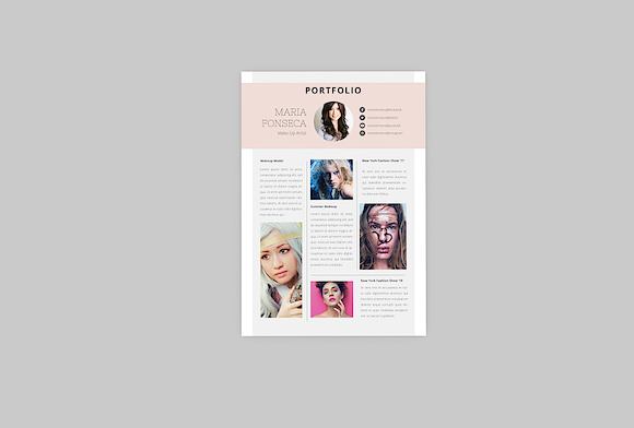 Make Up Artist Resume Designer in Resume Templates - product preview 3