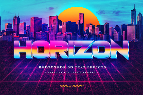 Cyberpunk 80s Text Effects in Add-Ons - product preview 3