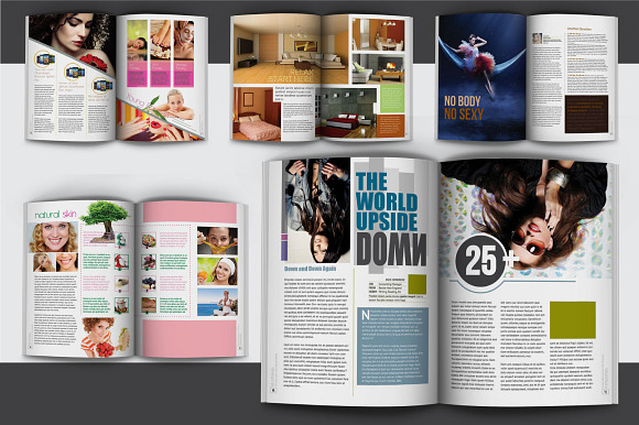Creative Magazine Template in Magazine Templates - product preview 3