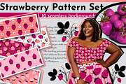 Softy Ripe Strawberry Patterns