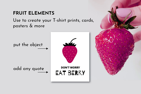 Softy Ripe Strawberry Patterns in Patterns - product preview 3